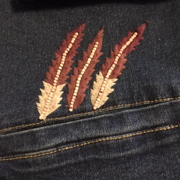 Jane Seymour Denim Jacket Vintage Size Large  Like New - Picture 9 of 13